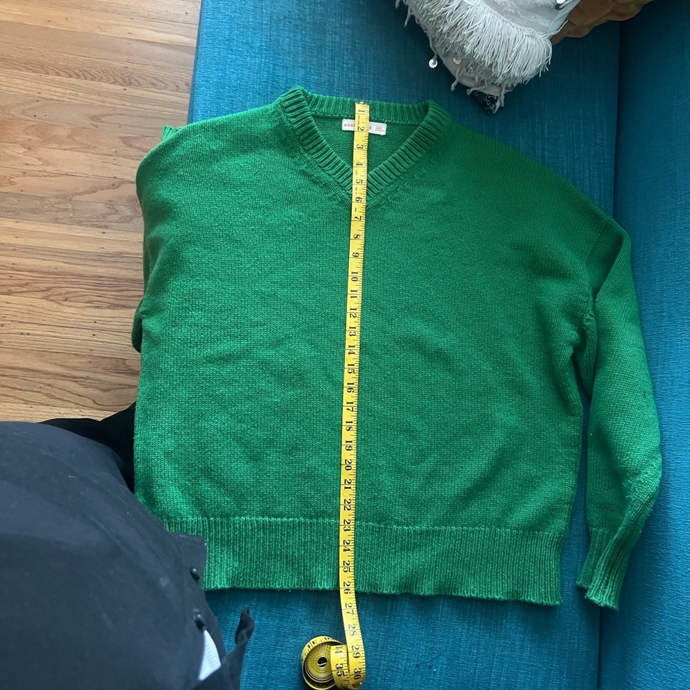 &daughter Green V-Neck Sweater